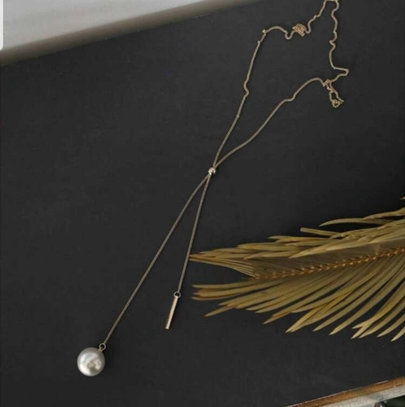 *Silva* Pearl Long Necklace - Picture 3 of 5